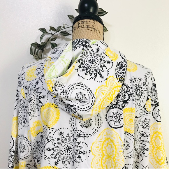 Onque Casuals Stretchy Hoodie Jacket. Cotton-Spandex. Like New! - Picture 4 of 8